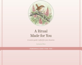 Guida ai rituali personalizzati in PDF: pratica spirituale personalizzata, cura di sé (download digitale)