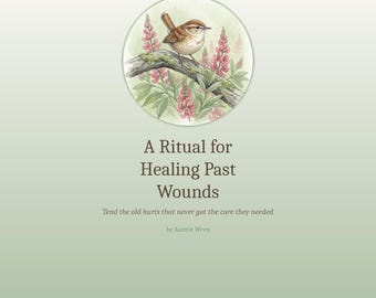 Gids voor wondgenezingsrituelen uit het verleden pdf: ceremonie innerlijke kind (digitale download)