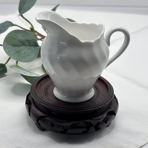 Vintage Tuscan Whitecliff Bone China Creamer Pitcher