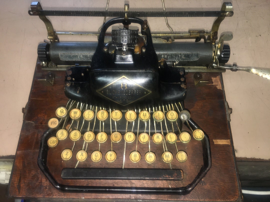 BLICKENSDERFER タイプライター Blickensderfer Typewriter | The Antikey Chop