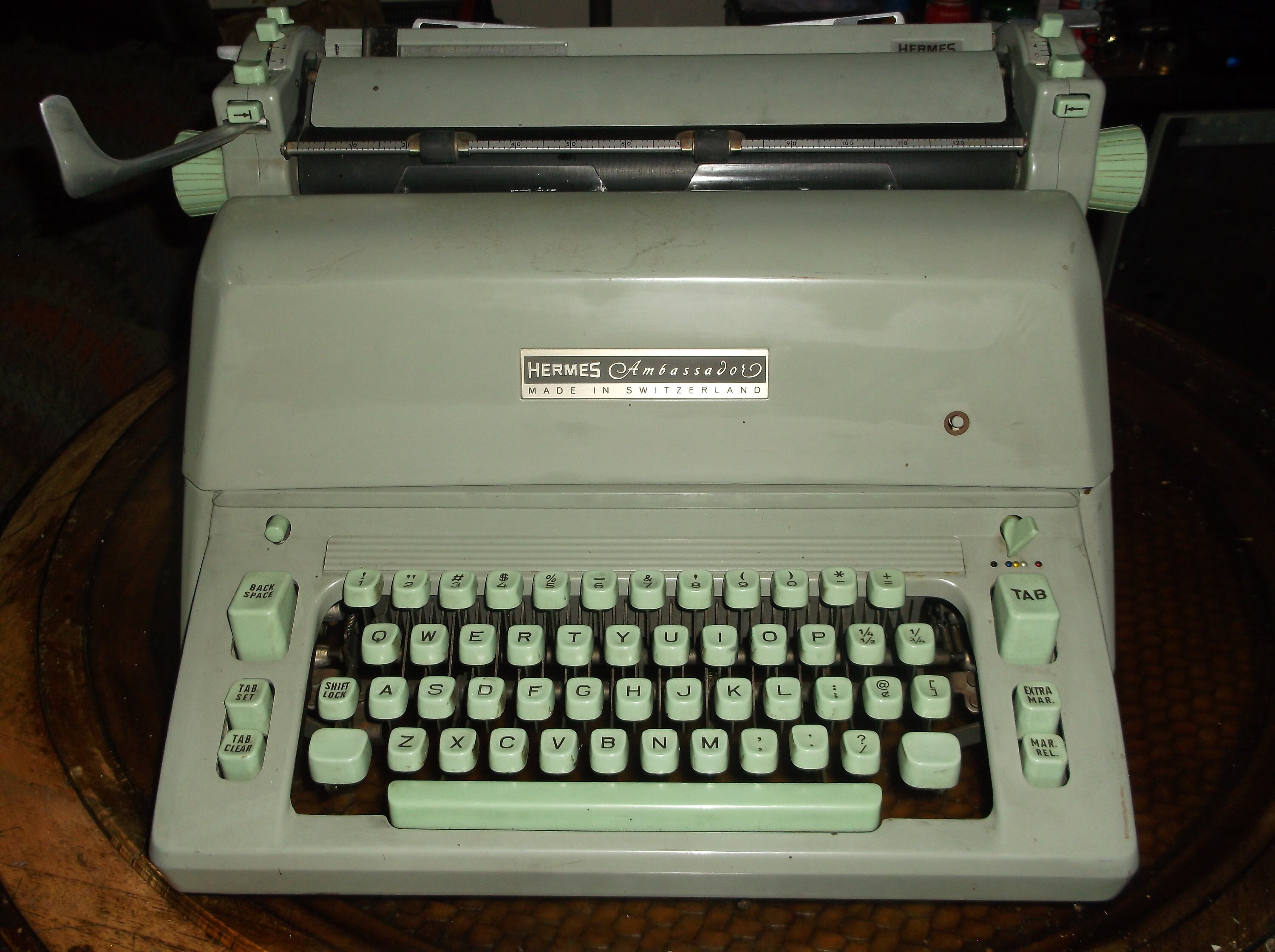 Hermes Ambassador the Rolls Royce of All Typewriters Heavy Duty Vintage