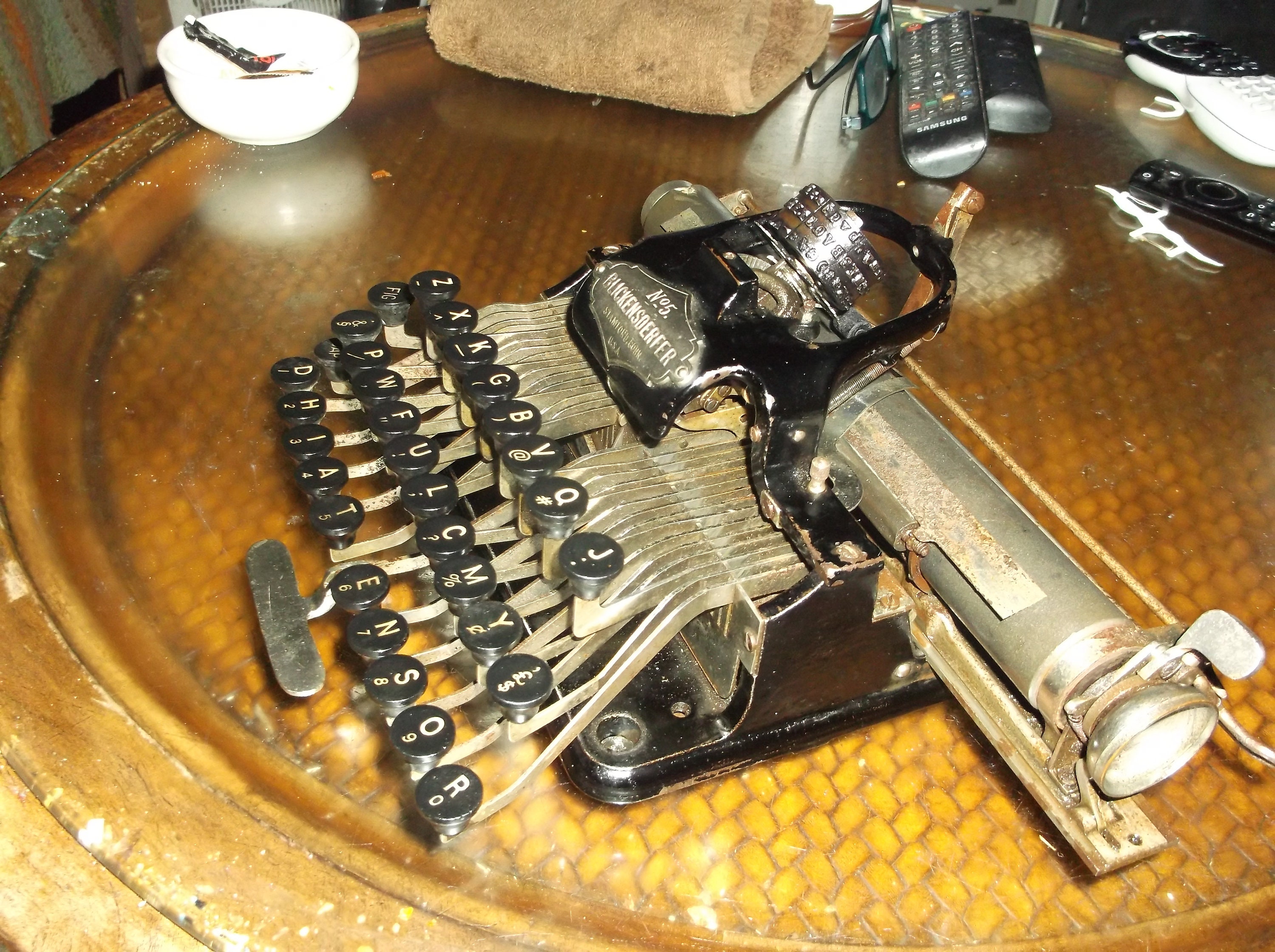 Blickensderfer No. 5 タイプライター Blickensderfer 5 - Creelman Brothers - Antique Typewriters
