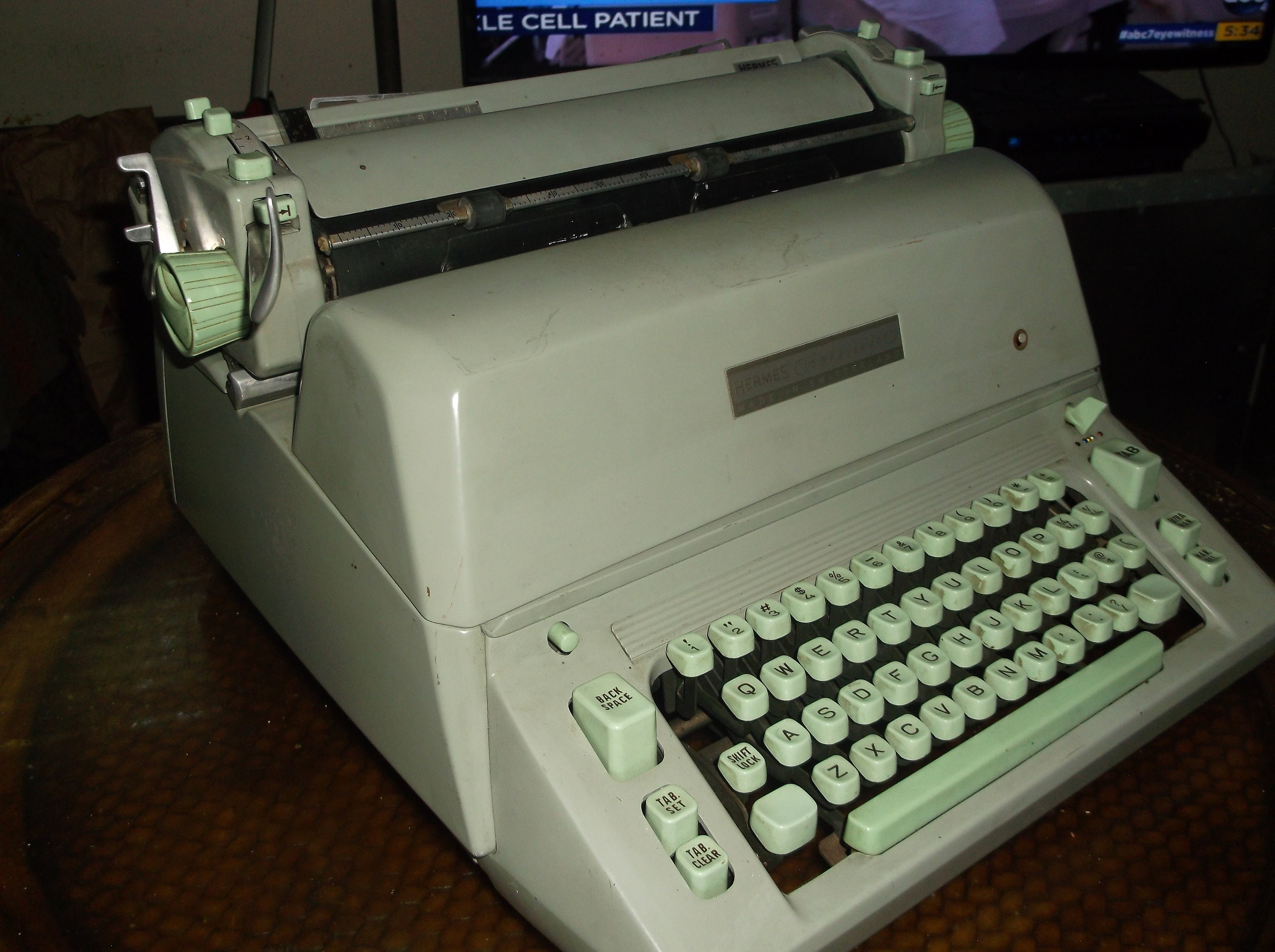 Hermes Ambassador the Rolls Royce of All Typewriters Heavy Etsy UK