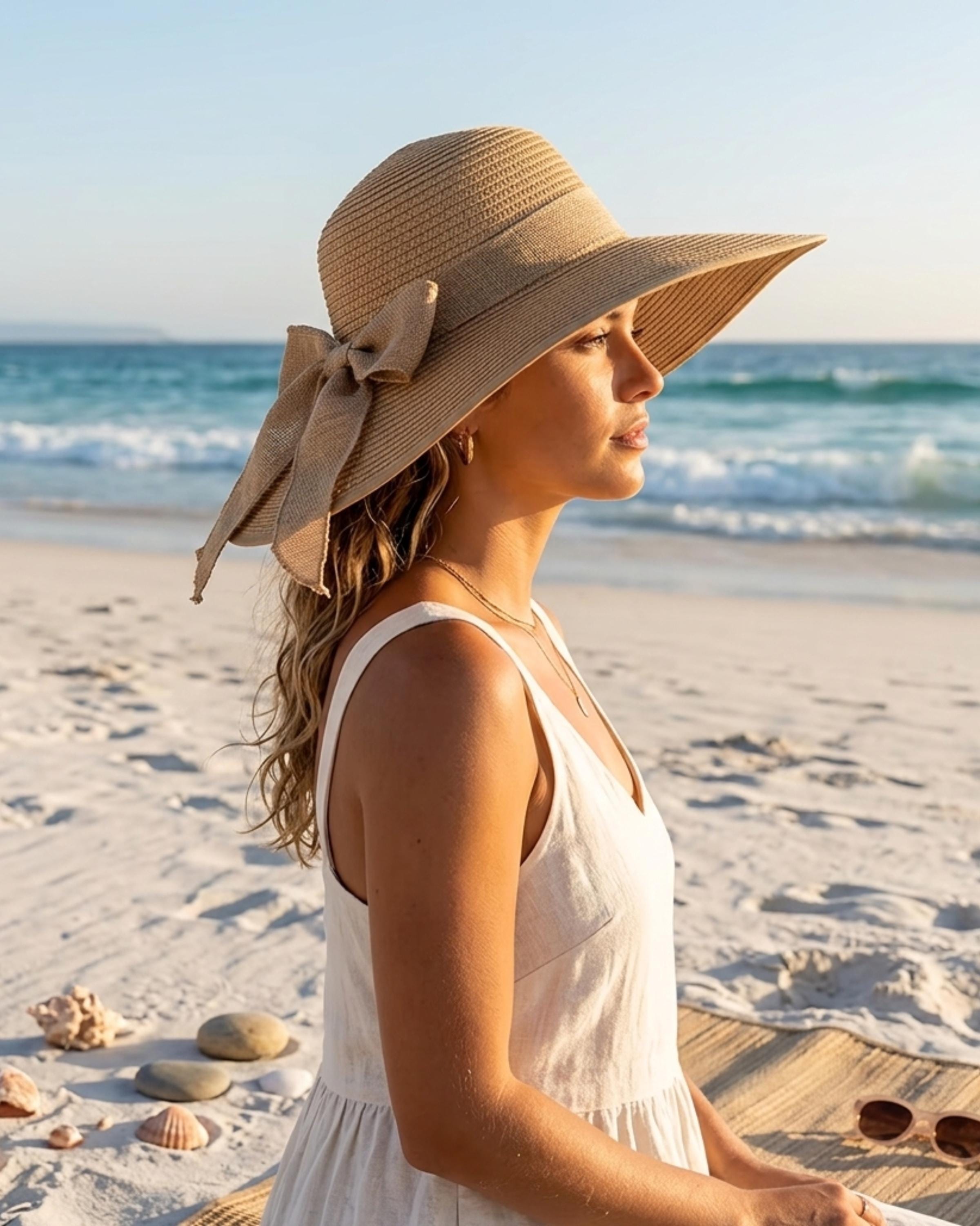 Chapeau de plage d'été pliable avec visière, réglable, vide, protection UV - Chine Chapeau et chapeau de soleil à dessus vide prix