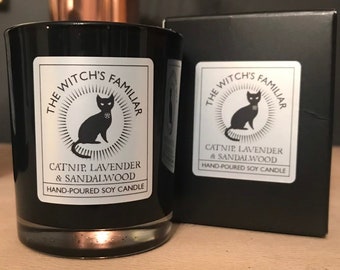 The Witch's Familiar essential oil candle