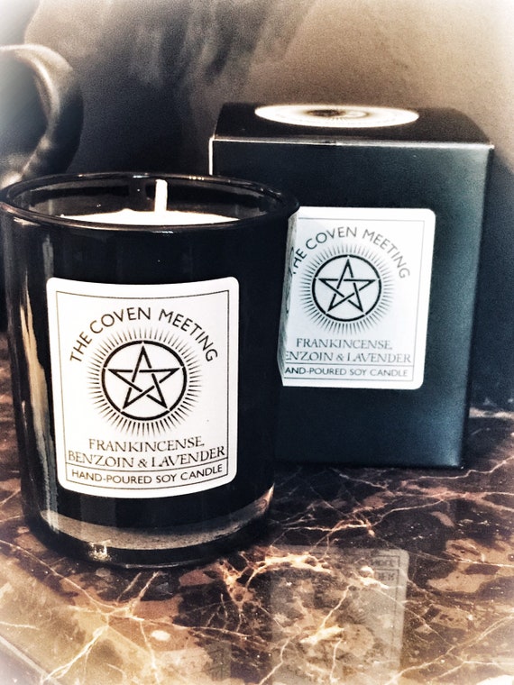 Scented Candle - Frankincense and Lavender Do Not Disturb Aromathera
