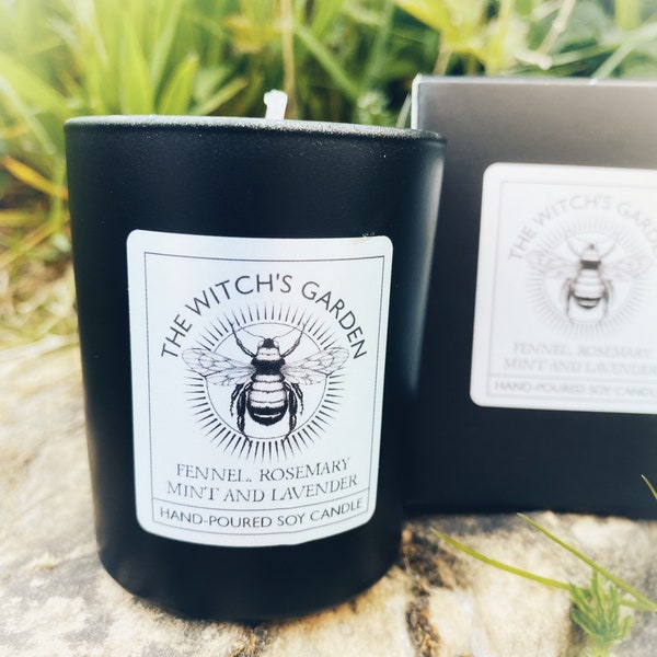 Witch's Garden essential oil candle