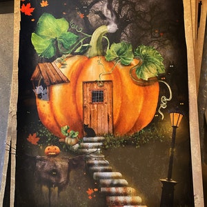 The Pumpkin House - **A4** art print