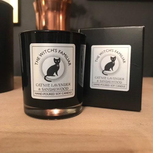 The Witch's Familiar essential oil candle