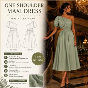 maxi dress cutting pattern Simple Summer Maxi Dress