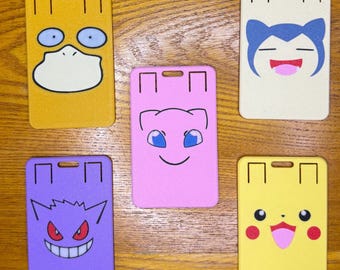 Pocket mon 3D Printed Debit Card/ID Badge Holder/TCG Holder/Omny Card Holder
