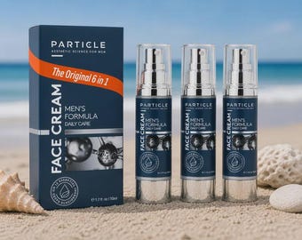 Particle Men's Face Cream | 6-in-1 Daily Moisturizer, Skincare (Pack of 3)