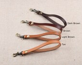 Real Leather Wristlet Strap