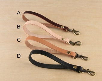 Real Leather Wristlet Strap