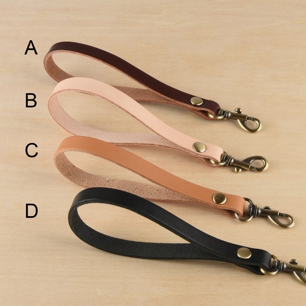 Real Leather Wristlet Strap