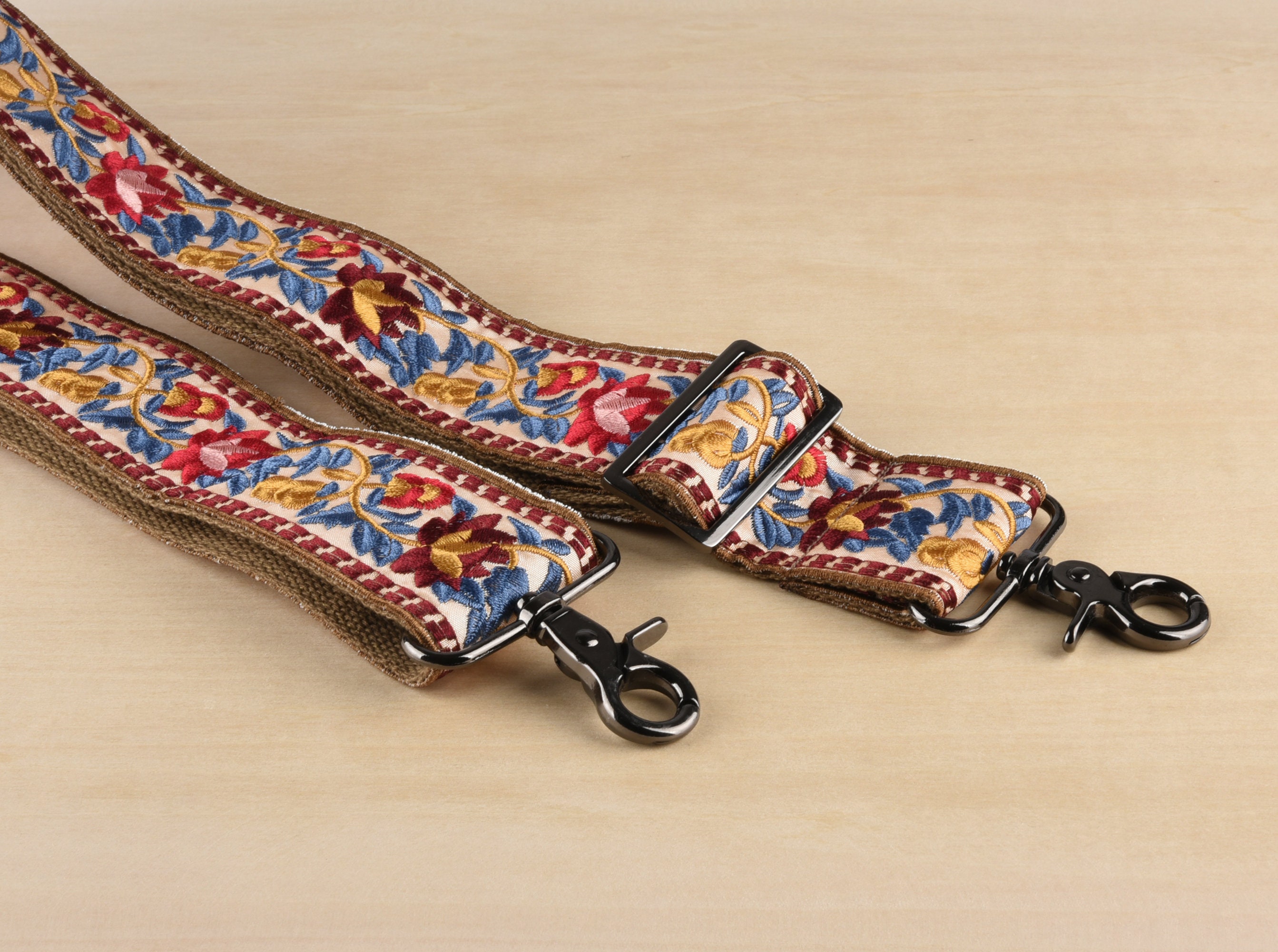 5cm Wide Embroidered Bag Strap Adjustable Purse Strap Etsy