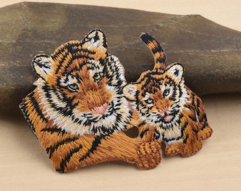 Iron-on Patch, Tigers Patch, Decorative Patch for Jeans