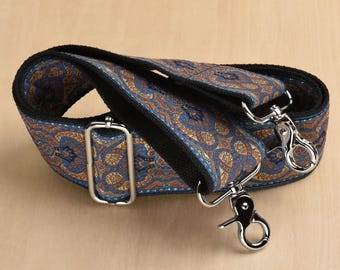 Embroidered Bag Strap Adjustable Purse Strap 2 inch Width