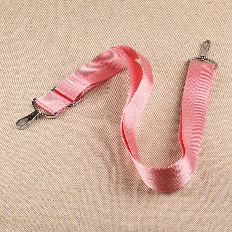 Pink Adjustable Crossbody Bag Strap Replacement Etsy