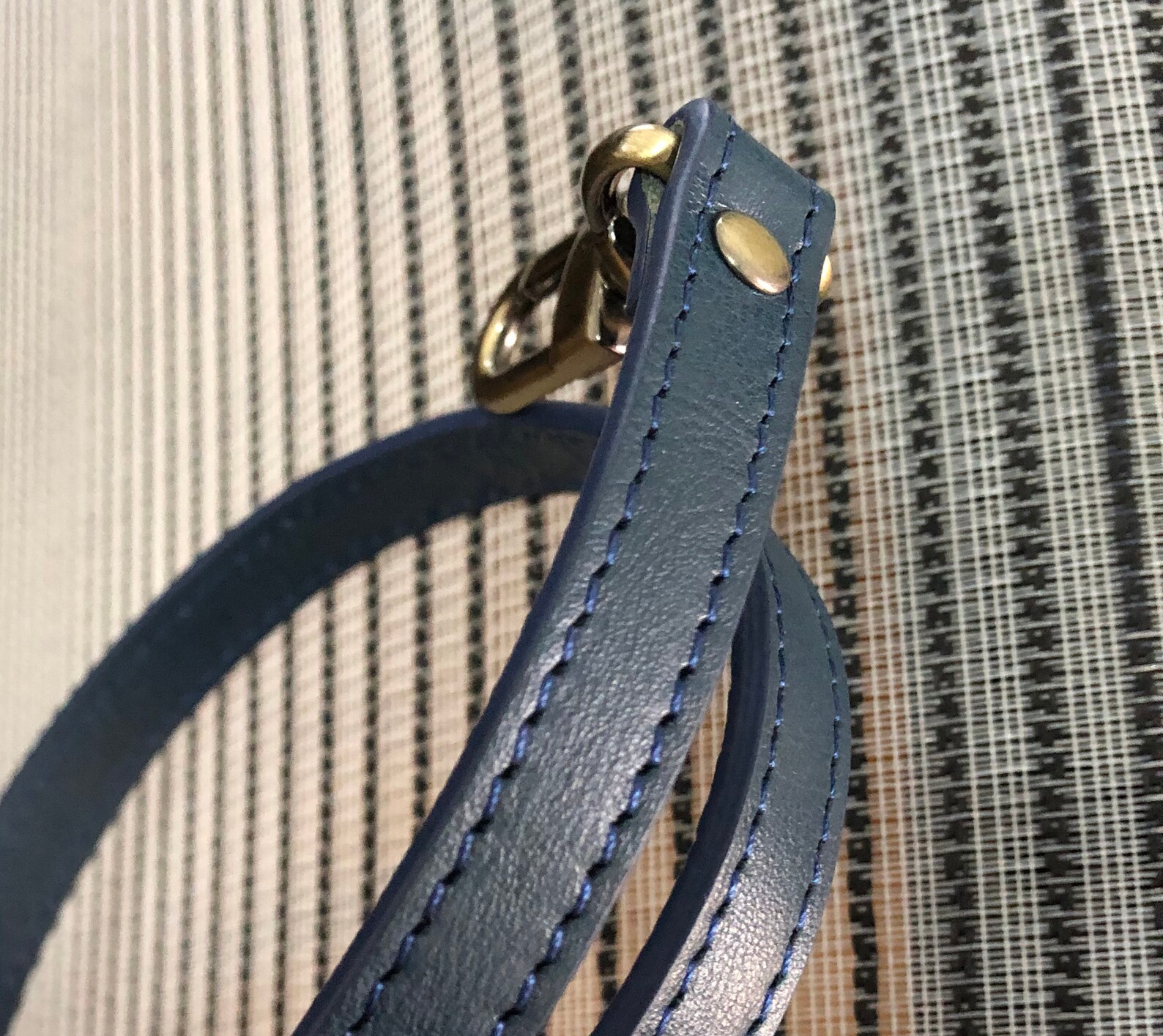 Deep Blue Adjustable Faux Leather Strap Replacement Bag Purse Etsy
