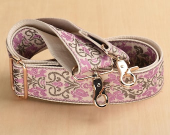 5cm wide Embroidered Bag Strap Adjustable Purse Strap Replacement
