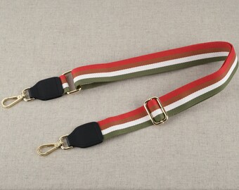 Colorful Bag Strap Adjustable Crossbody Purse Strap 3.8cm or 1.5 inch Width