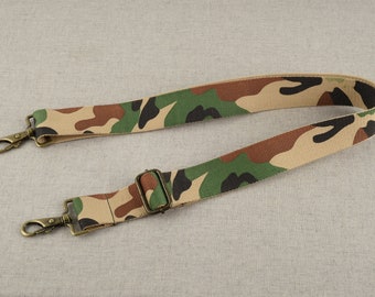 Adjustable Camo Bag Strap 1.5 inch Width