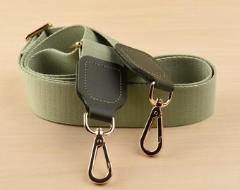 Green Adjustable Crossbody Bag Strap Replacement