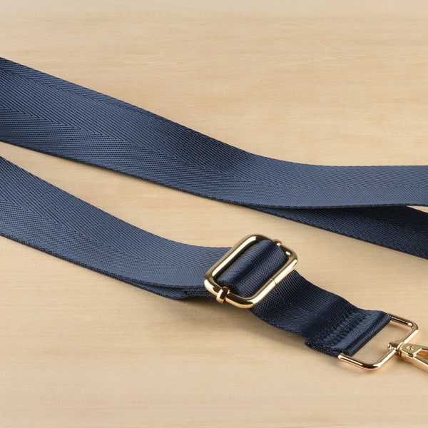 Navy Blue Adjustable Crossbody Bag Strap Replacement