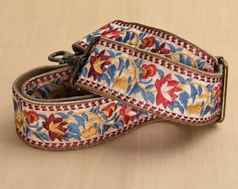 5cm wide Embroidered Bag Strap Adjustable Purse Strap Replacement