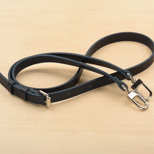 Dark Blue Faux Leather Purse Strap Replacement Crossbody Strap Shoulder Strap Bag Strap