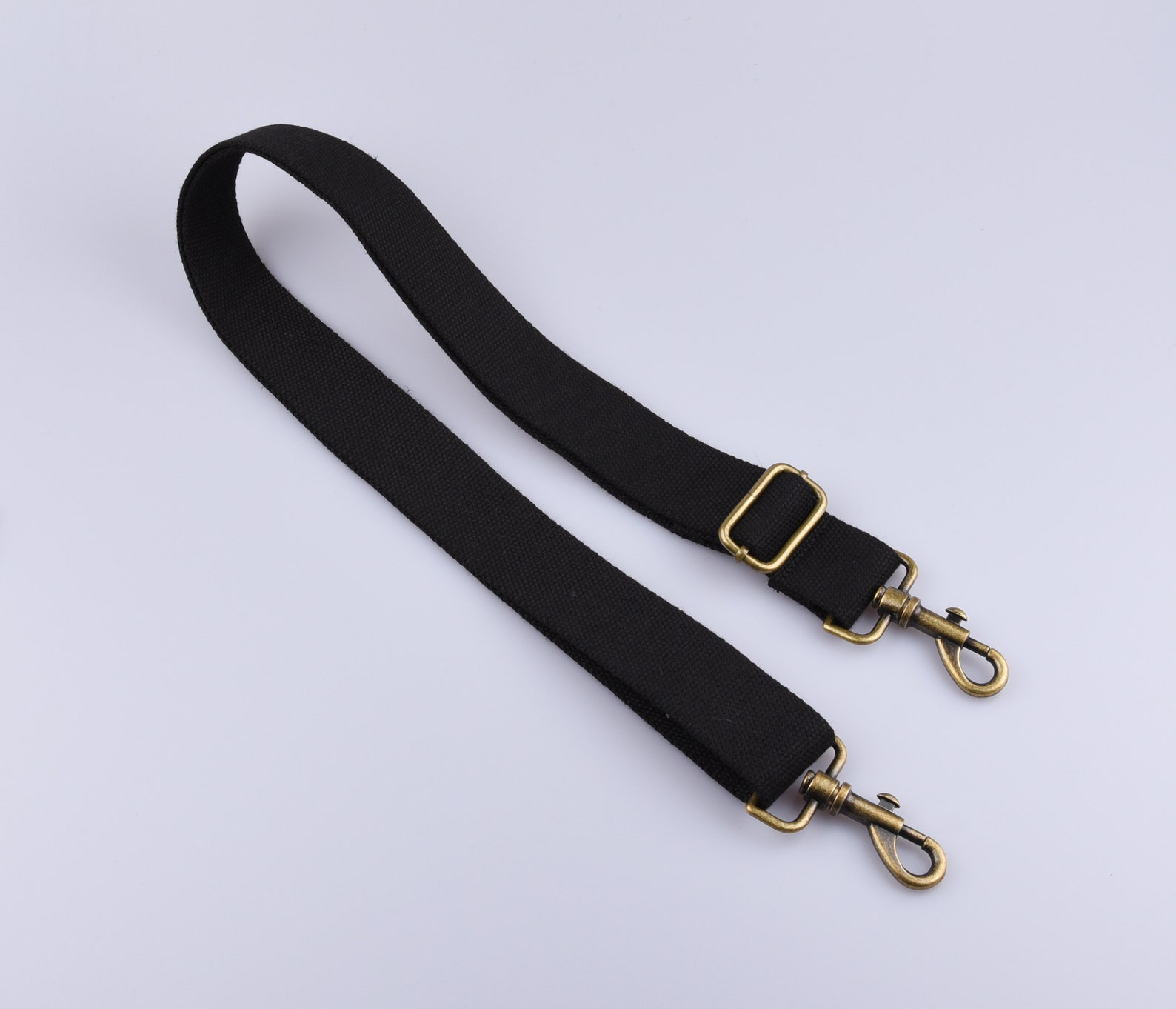 3.8cm Wide Black Bag Strap Adjustable Purse Strap - Etsy