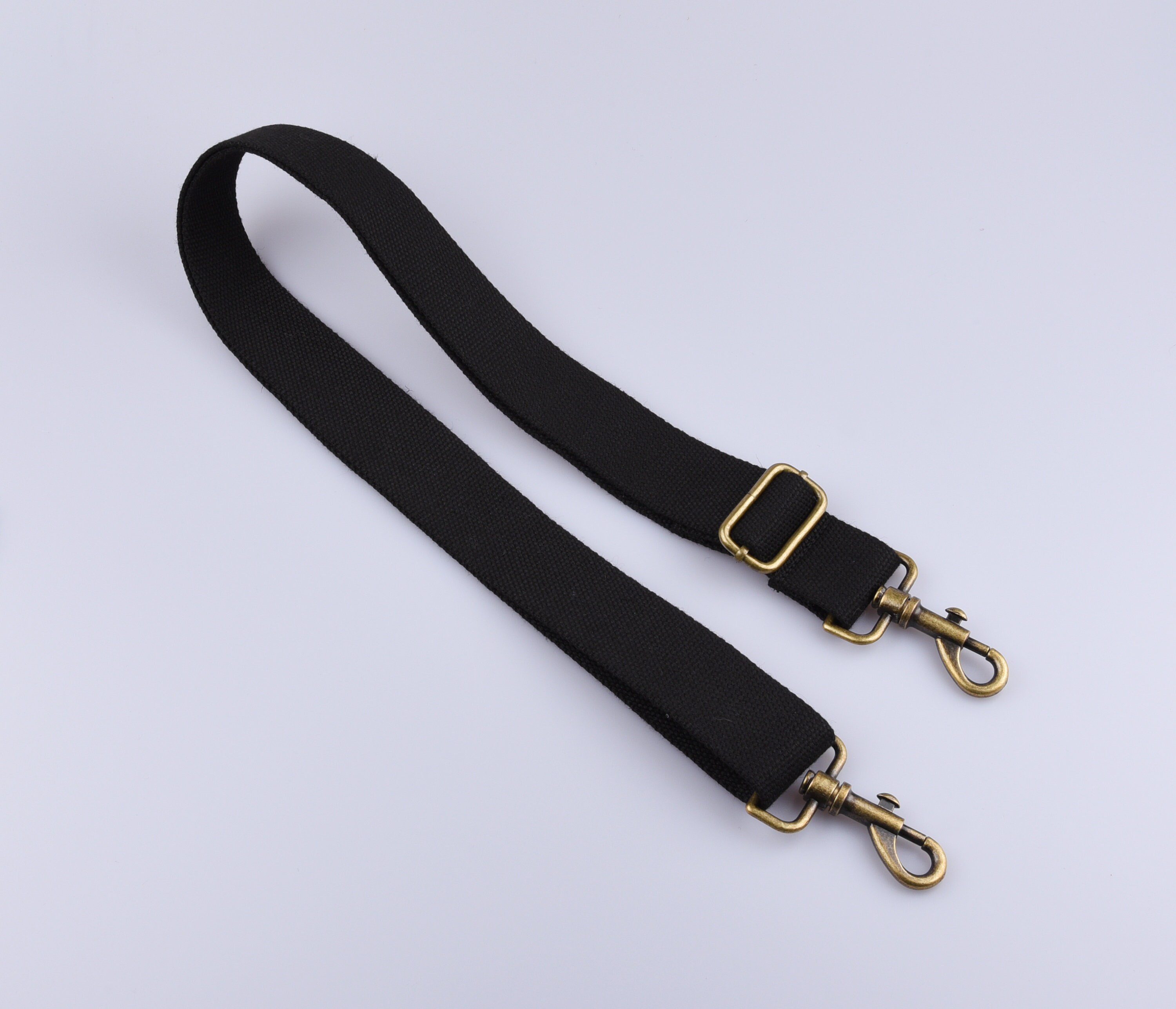 3.8cm wide Black Bag Strap Adjustable Purse Strap Etsy