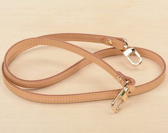 Light Tan Leather Shoulder Bag Strap 39 inch