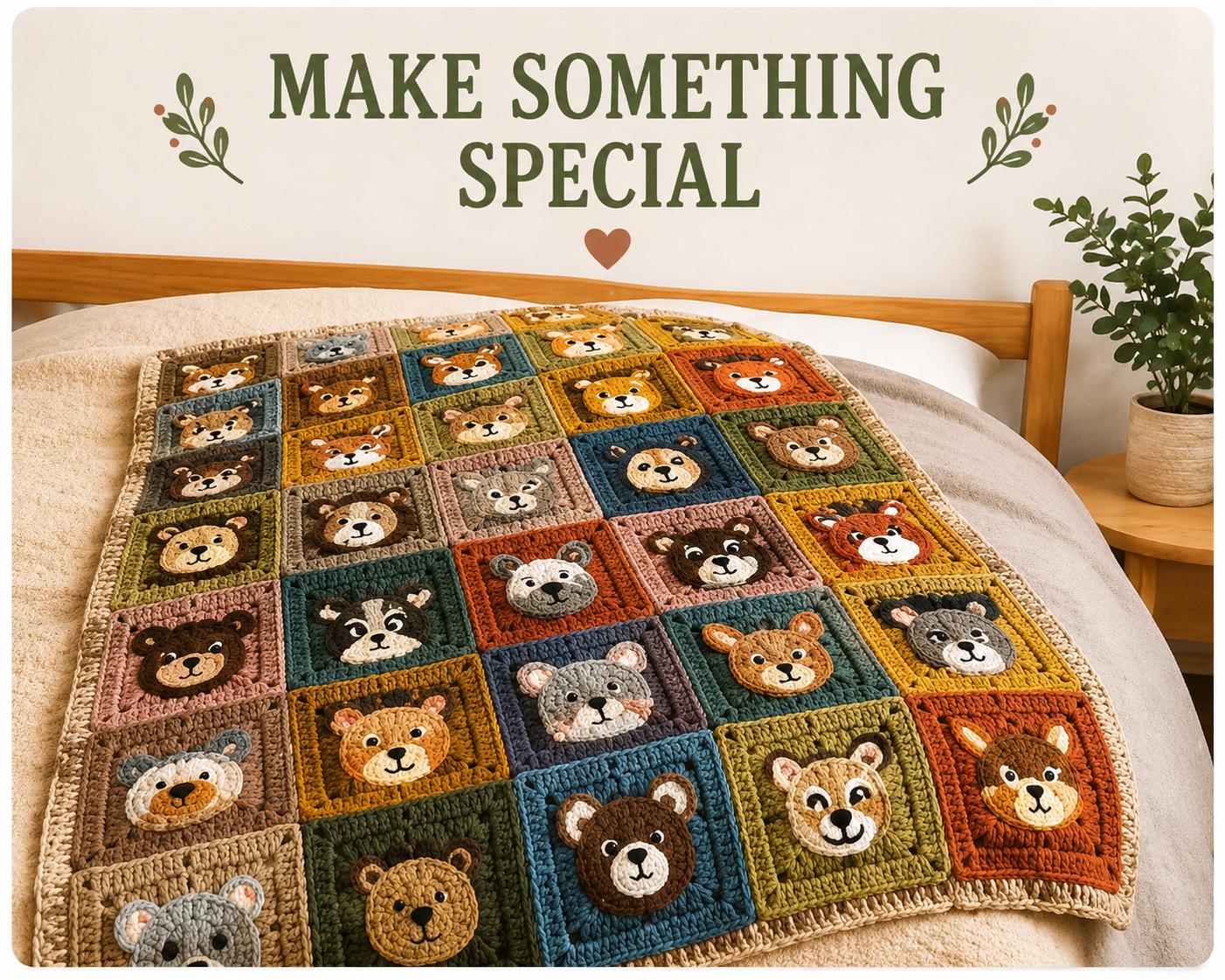 18 Animal Crochet Blanket Patterns You Have To See 16 25 Animal Granny Square Crochet Blanket