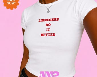 England Baby Tee • lionesses do it better