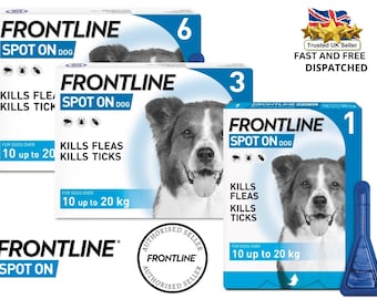Frontline Spot On Dog Flea & Tick Treatment 10–20kg