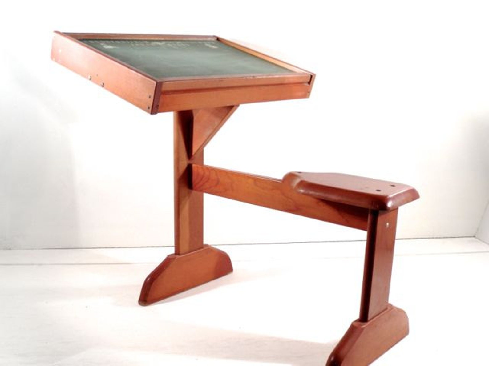 RESERVED Childs Chalkboard Play Desk School Desk Etsy