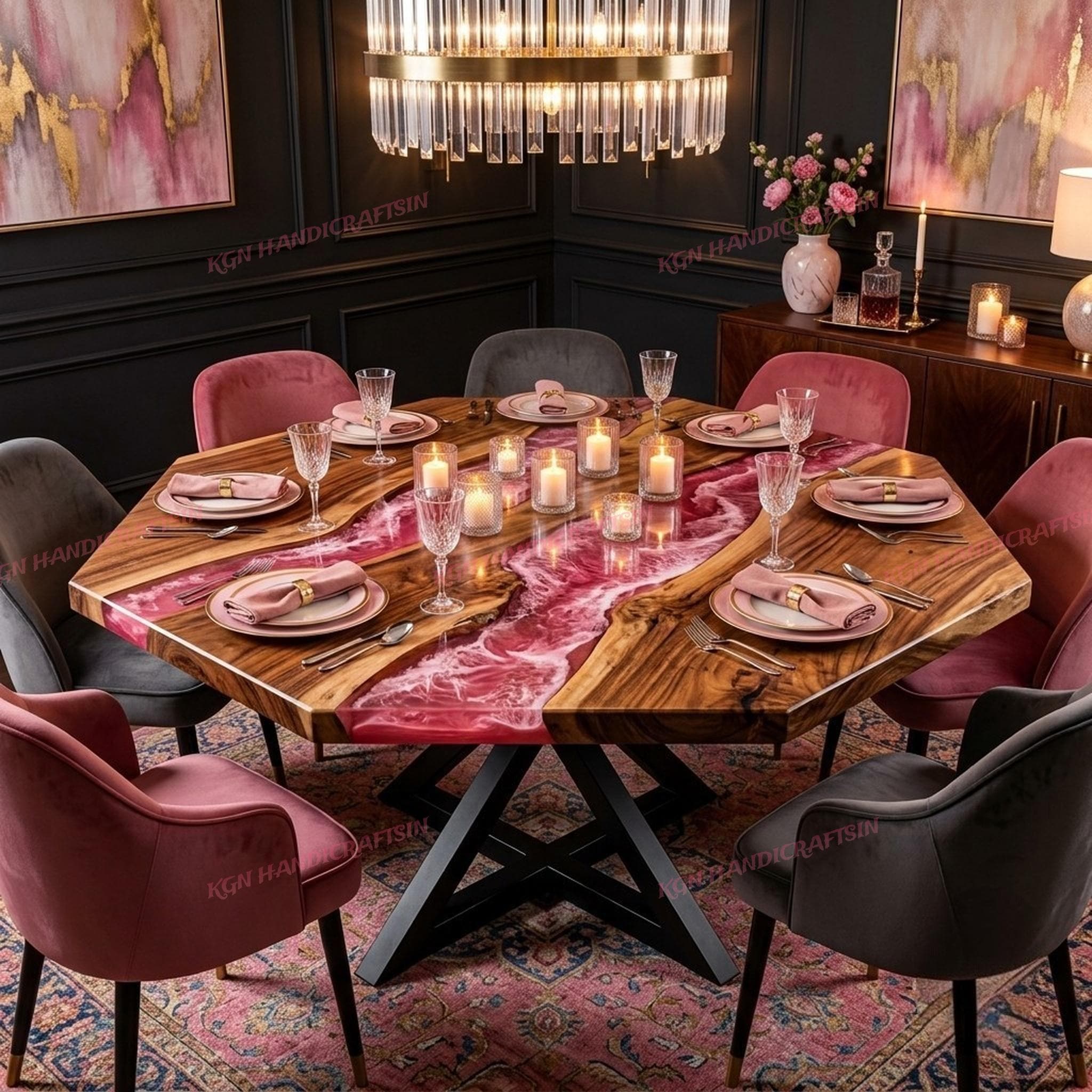 Octagon Dining Tables - Etsy