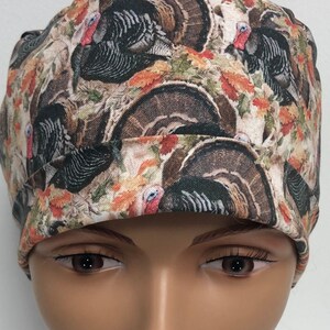 Turkey - Adjustable, Fold Up Scrub Hat