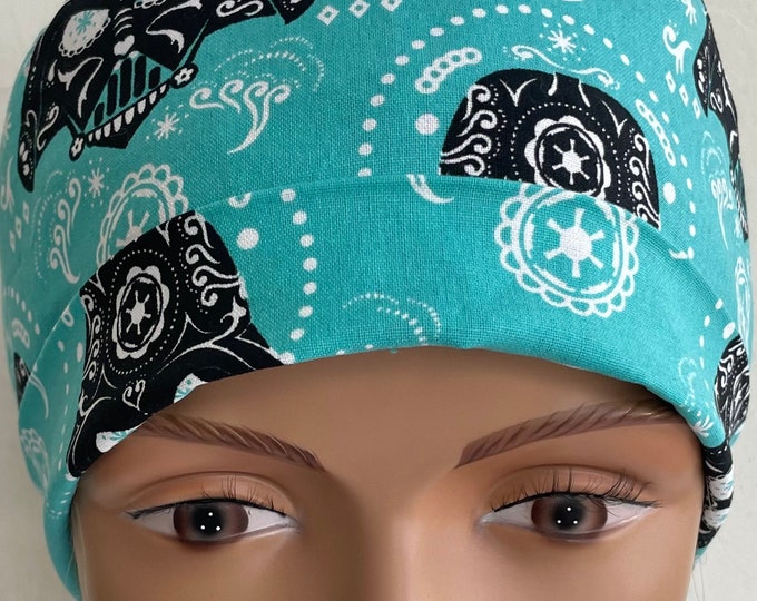 Star Wars Darth Vader Adjustable, Fold up Scrub Hat Etsy