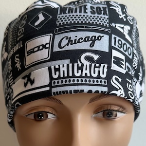 Chicago White Sox Scrub Hat - Adjustable Fold Up