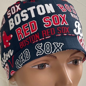 Boston Red Sox Scrub Hat - Adjustable Fold Up