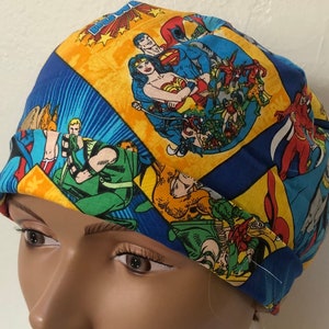 Superhero’s - Adjustable, Fold Up Scrub Hat