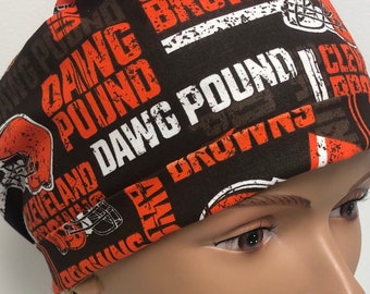 Cleveland Browns Surgical Cap - Etsy
