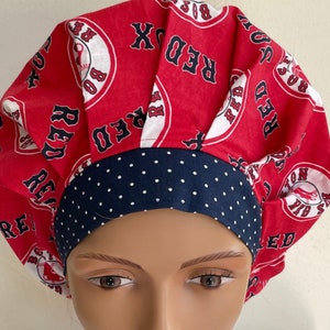 Boston Red Sox - Bouffant Scrub Hat