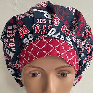 Boston Red Sox - Bouffant Scrub Hat