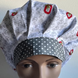 Ohio State Bouffant Scrub Hat