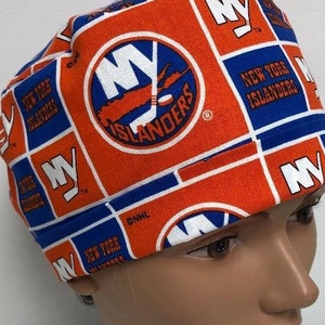 New York Islanders - Adjustable, Fold Up Scrub Hat