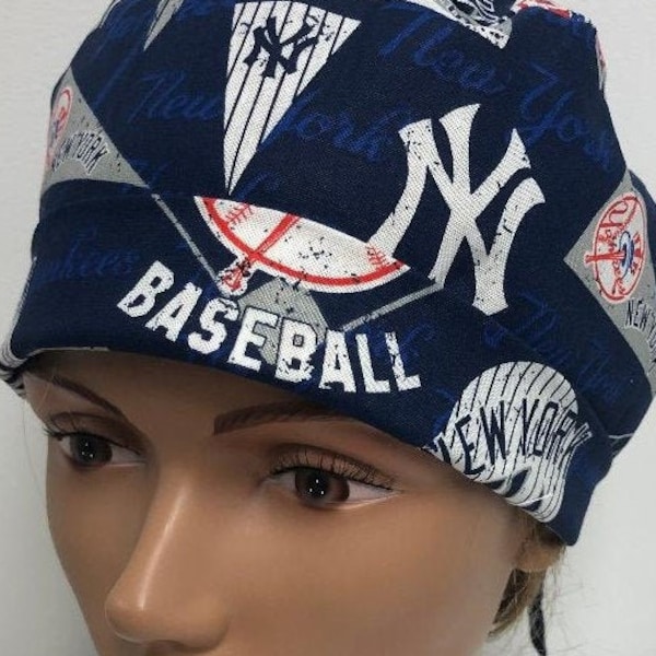 New York Yankees Scrub Hat - Adjustable Fold Up